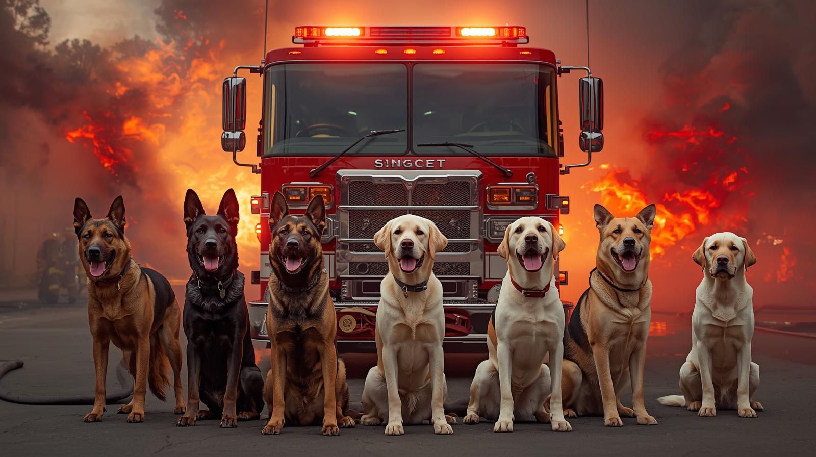 Itfaiye Köpekleri: Görevleri, Eğitimi ve Kullanım Alanları