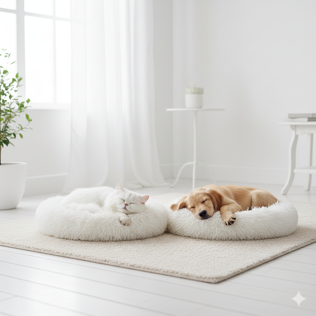 Evcil Hayvanlarda Uyku Alışkanlıkları: Köpek ve Kediler Nasıl Uyur?