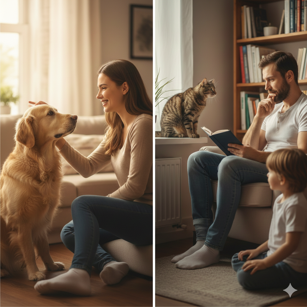 Evcil Hayvanların Duygusal Zekası: Köpekler ve Kediler Sizi Anlayabilir mi?