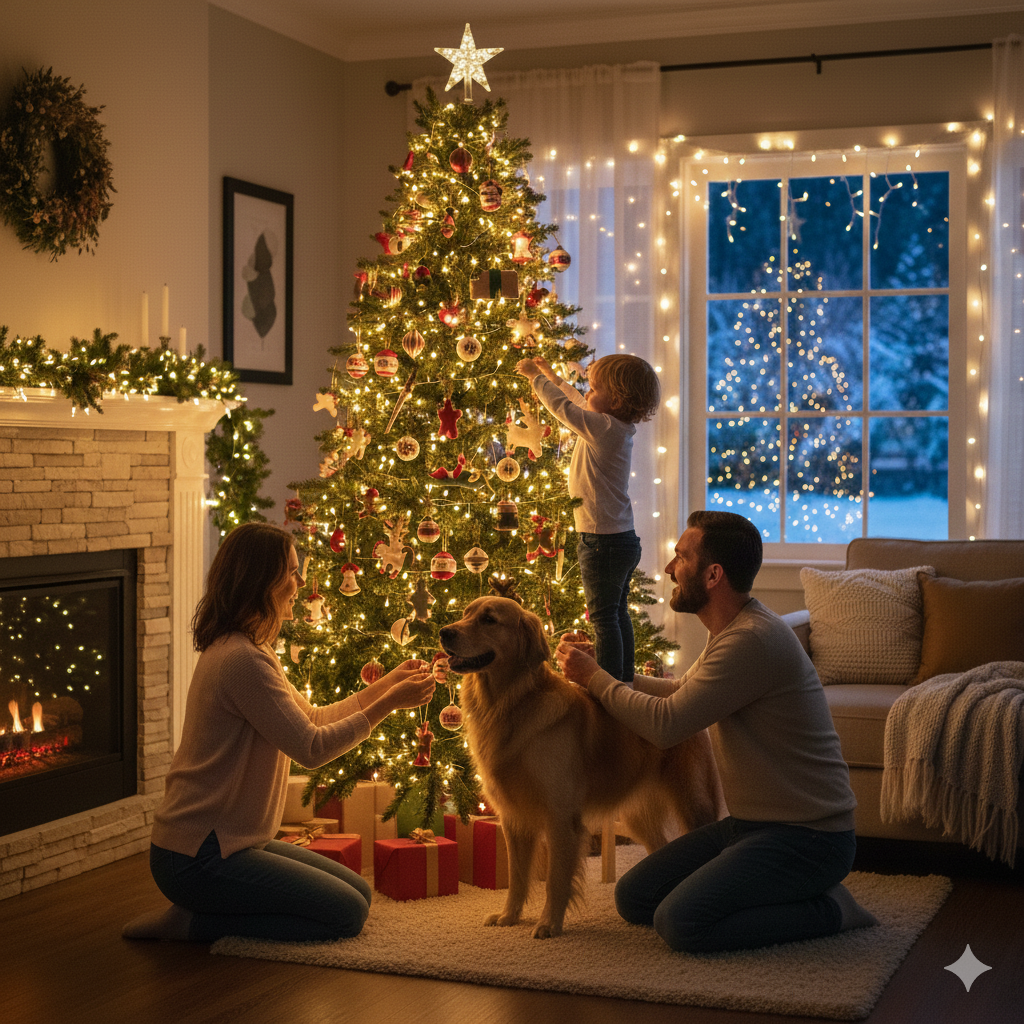 Köpekler İçin En Güvenli Yılbaşı Süsleri: Köpek Ailelerine Özel Dekorasyon Rehberi