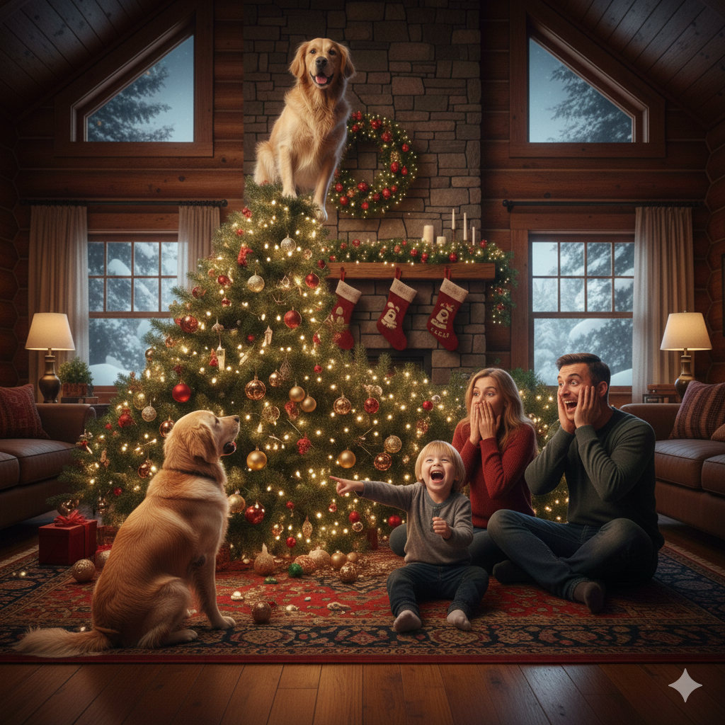 Köpekler İçin Yılbaşında Güvenli Ev Ortamı Hazırlama Rehberi