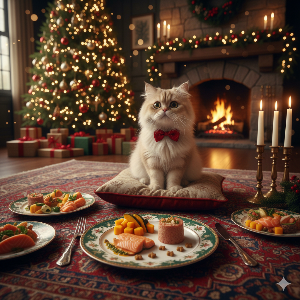 Yılbaşında Kediniz İçin Güvenli Yiyecekler ve Uzak Durmanız Gerekenler