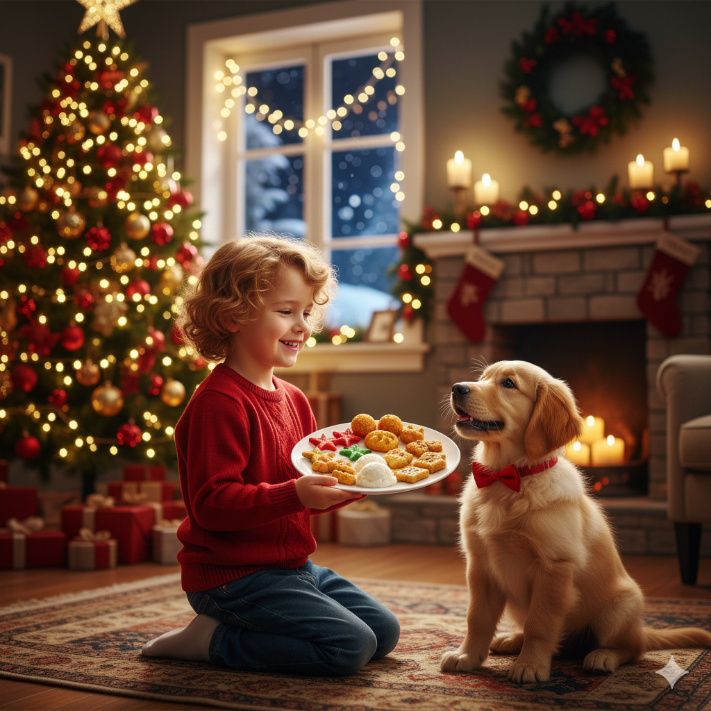 Köpeğiniz İçin Yılbaşı Gecesini Daha Lezzetli Hale Getirin