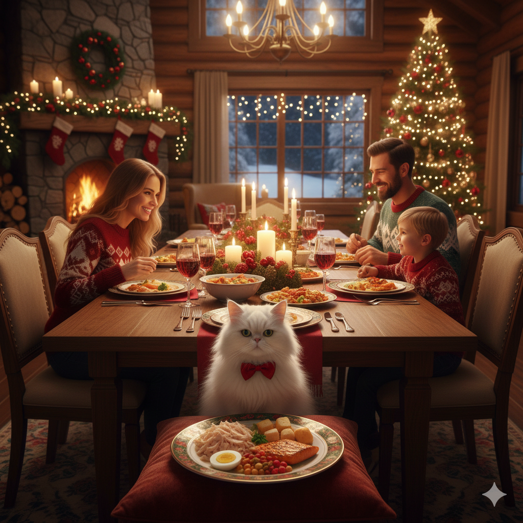 Kediniz Yılbaşı Sofrasına Dahil Olabilir mi?