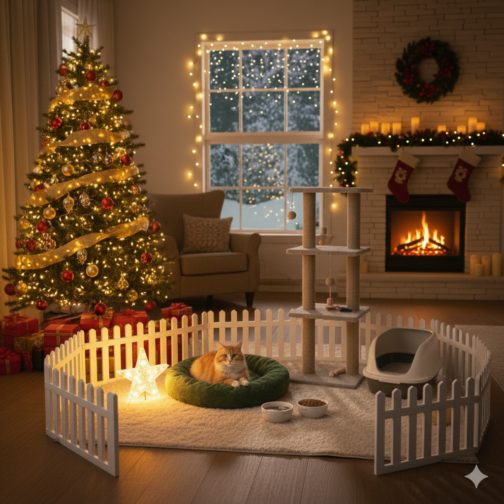 Yılbaşı Akşamı Evde Yalnız Kalan Kediler İçin Neler Yapılmalı?