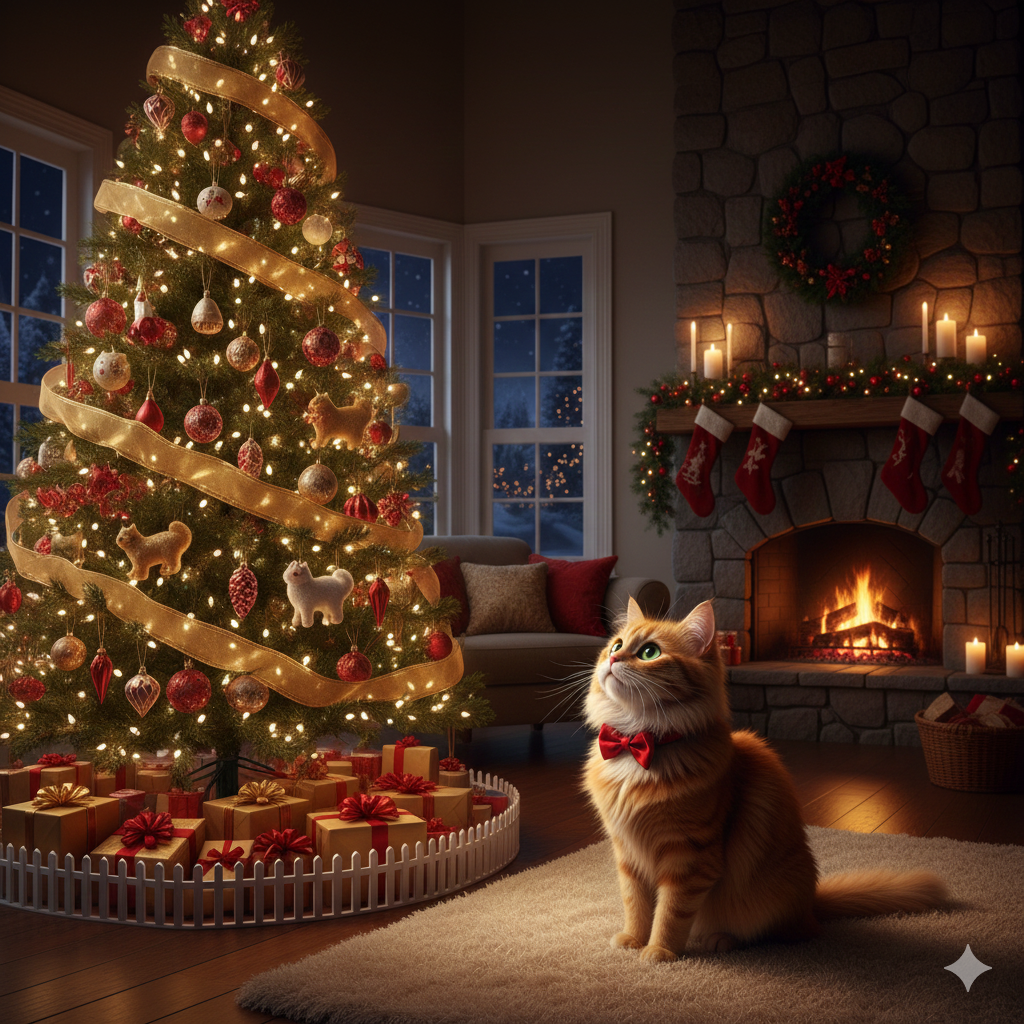 Noel Gecesi Kediler İçin Neden Bu Kadar Büyülü? 2