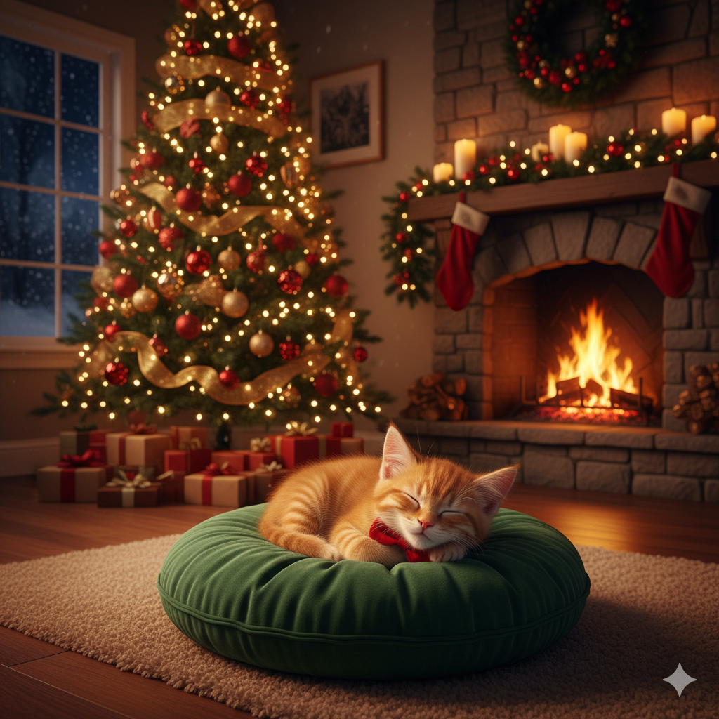 Kediler İçin Yılbaşı Neden Zor Olabilir?